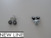 New Line Fuehrungsrollen mit Federn